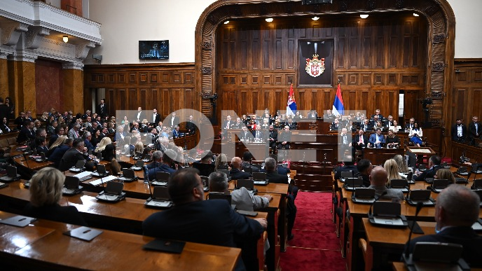 Danas sednica Skupštine 
